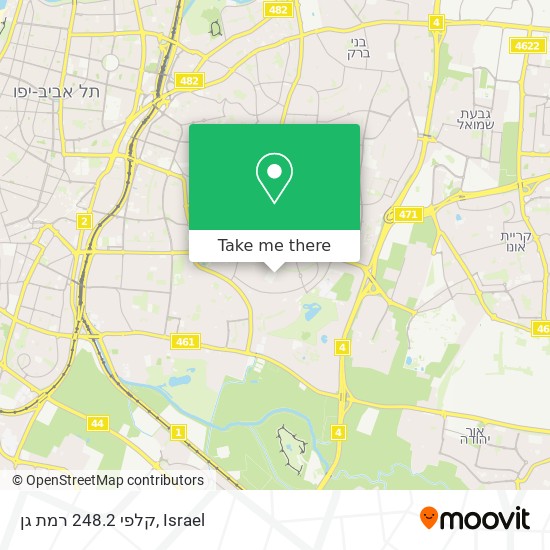 קלפי 248.2 רמת גן map