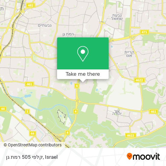 Карта קלפי 505 רמת גן