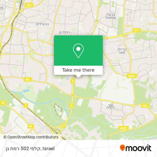 קלפי 502 רמת גן map