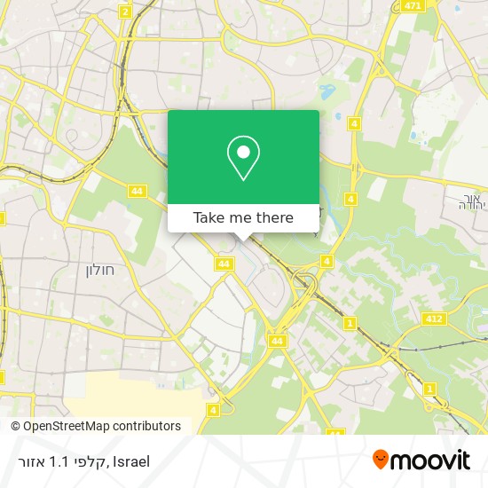 קלפי 1.1 אזור map