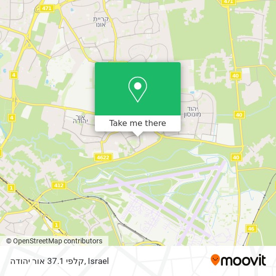 קלפי 37.1 אור יהודה map