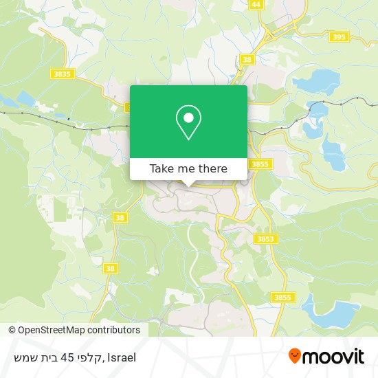 קלפי 45 בית שמש map