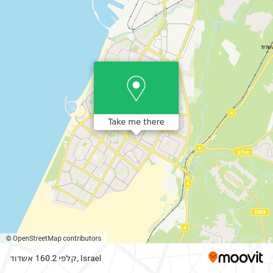 קלפי 160.2 אשדוד map