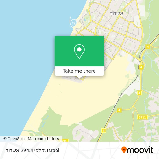 קלפי 294.4 אשדוד map