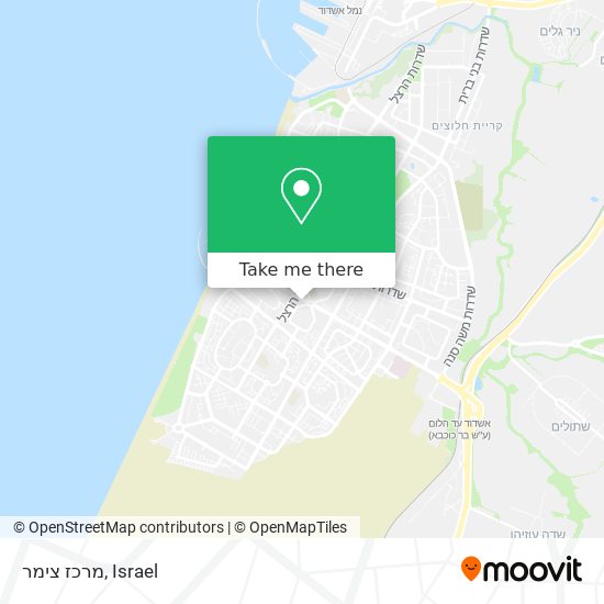 מרכז צימר map