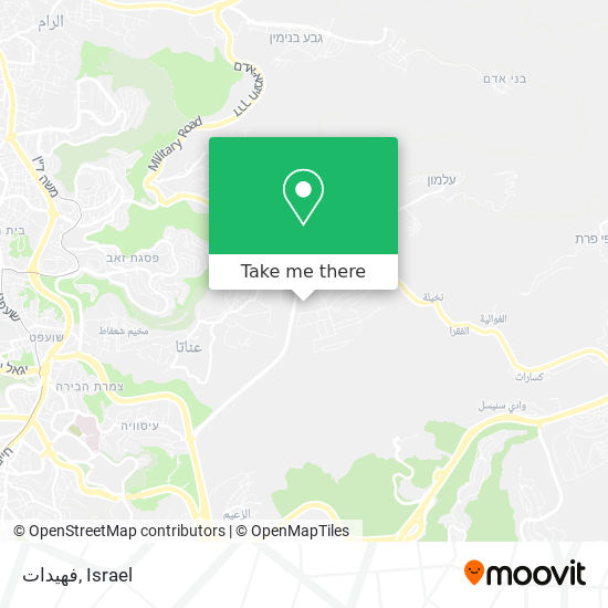 فهيدات map