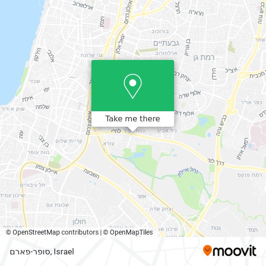 סופר-פארם map