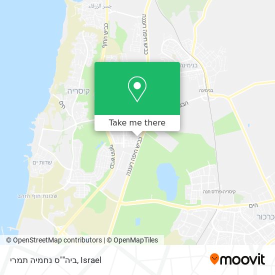 ביה""ס נחמיה תמרי map