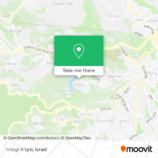 Карта מערת קבורה