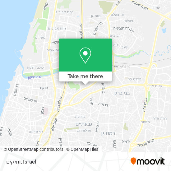 ותיקים map