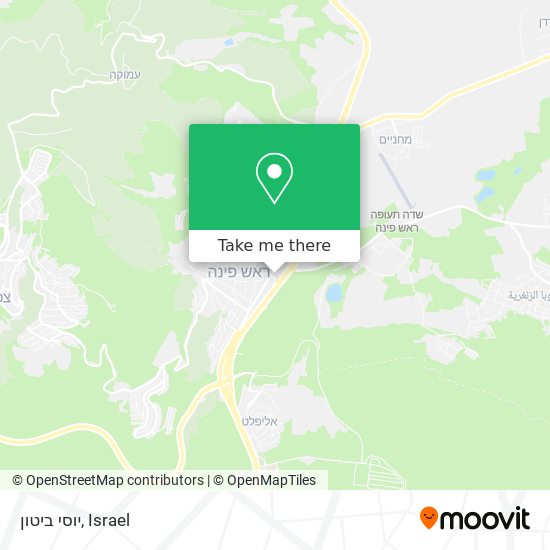 יוסי ביטון map