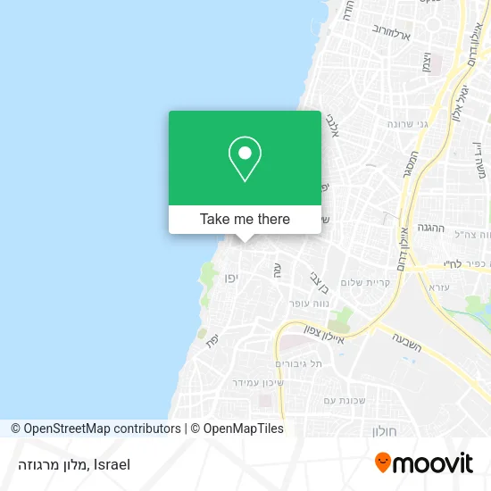Карта מלון מרגוזה