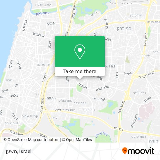 משען map