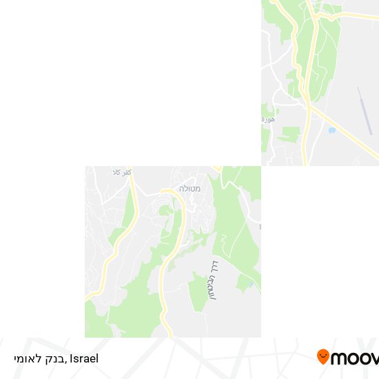 בנק לאומי map