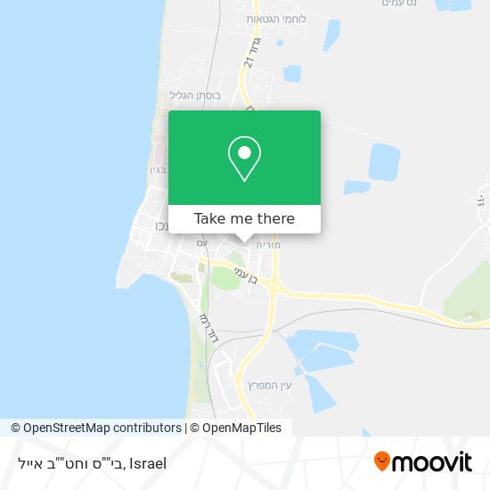 בי""ס וחט""ב אייל map