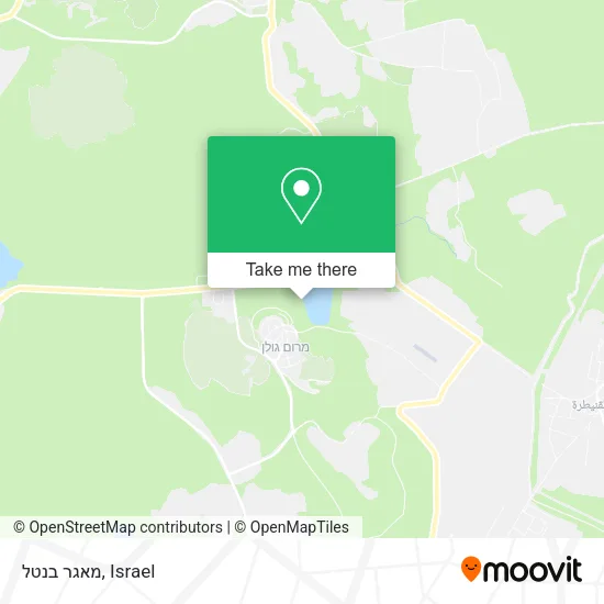 Карта מאגר בנטל