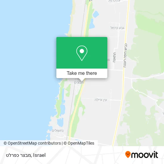 Карта מבצר כפרלט