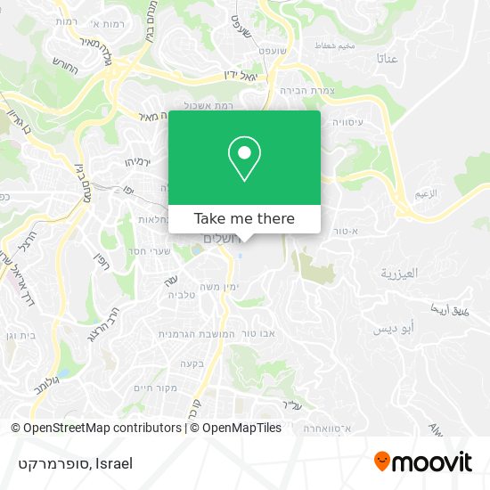 סופרמרקט map