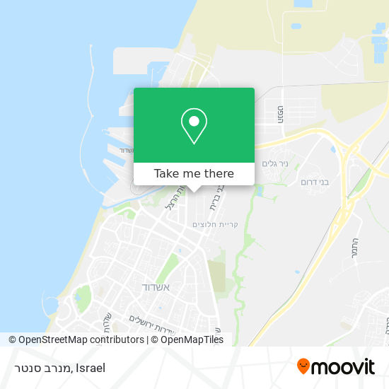 מנרב סנטר map