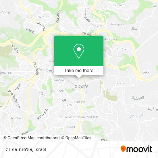 Карта אולפנת אמונה