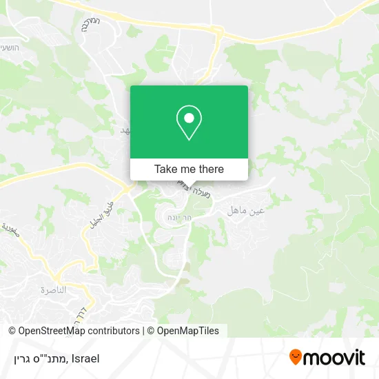 Карта מתנ""ס גרין