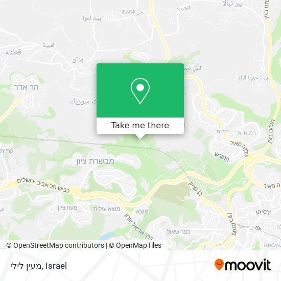 מעין לילי map