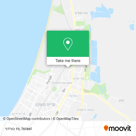 Карта פז כורדני
