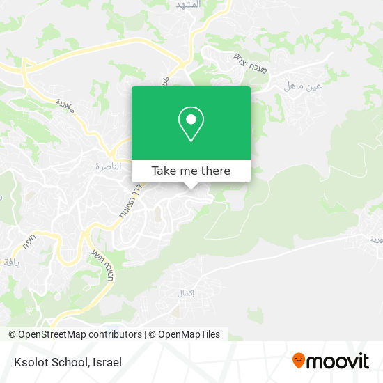 Ksolot School map
