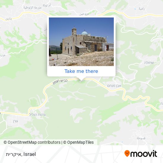 איקרית map