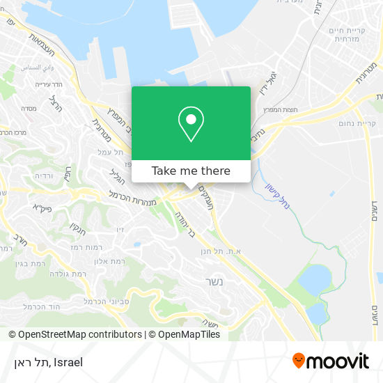 תל ראן map