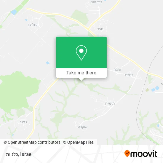 Карта כלניות
