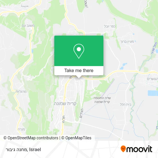 Карта מחנה גיבור
