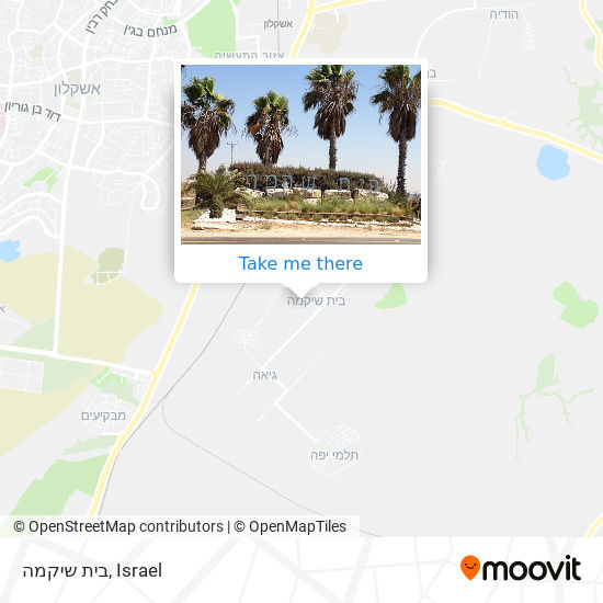 בית שיקמה map