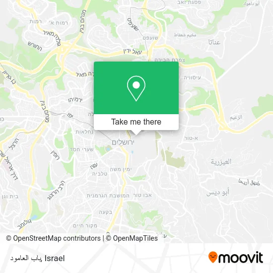 Карта باب العامود
