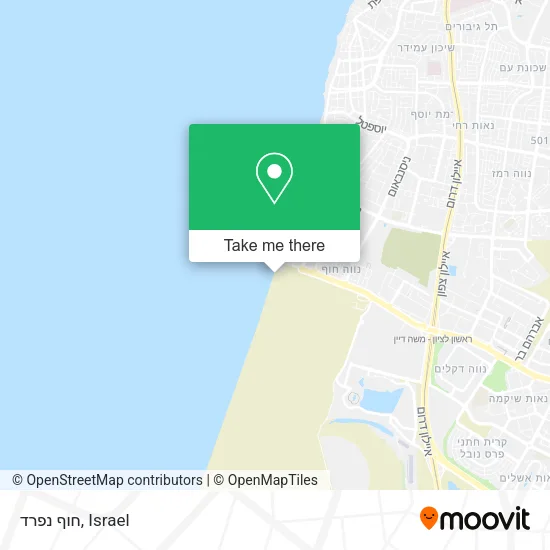 Карта חוף נפרד