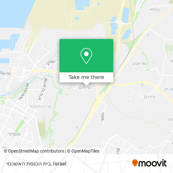 בית הכנסת האשכנזי map