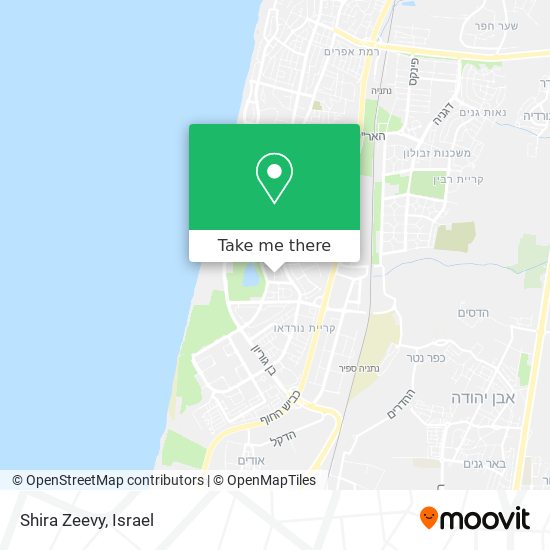 Shira Zeevy map