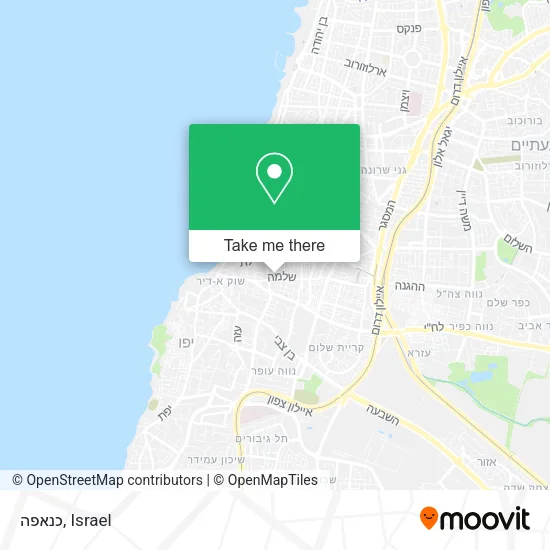 Карта כנאפה