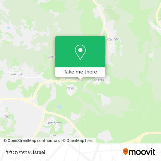 אמירי הגליל map