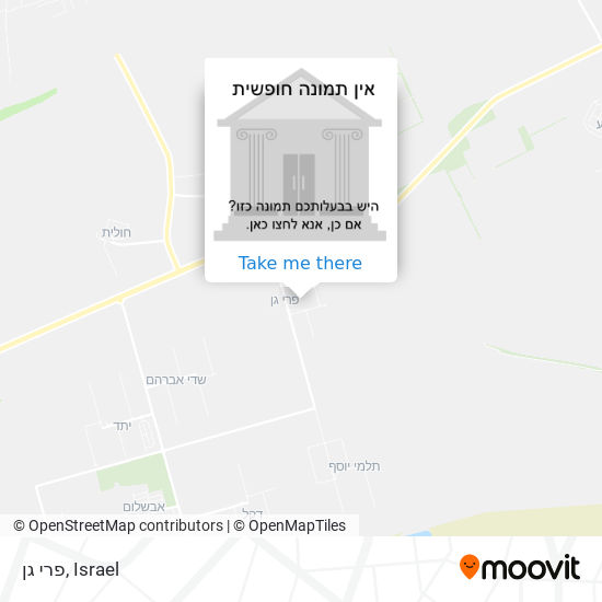 פרי גן map