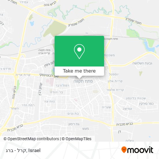 קרל - ברג map