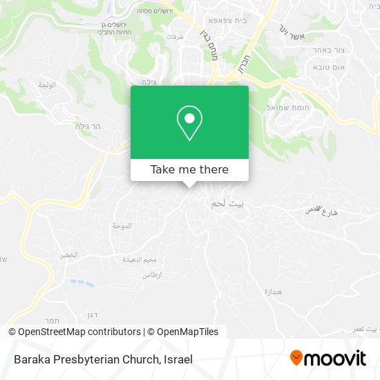 Baraka Presbyterian Church map
