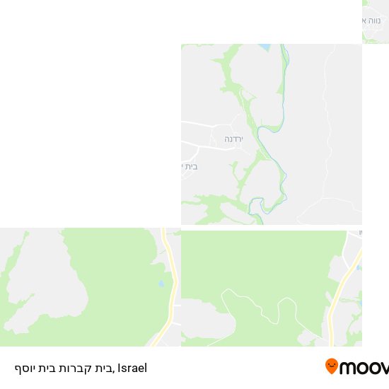 Карта בית קברות בית יוסף