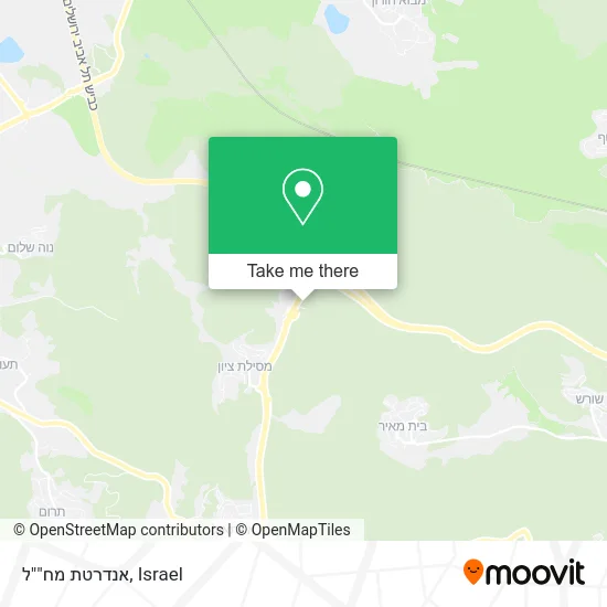 Карта אנדרטת מח""ל