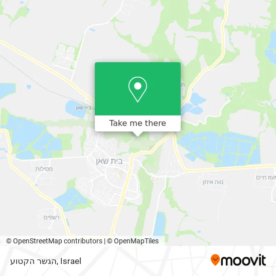 Карта הגשר הקטוע