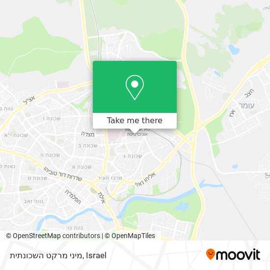 מיני מרקט השכונתית map