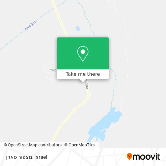 Карта מצפור פארן