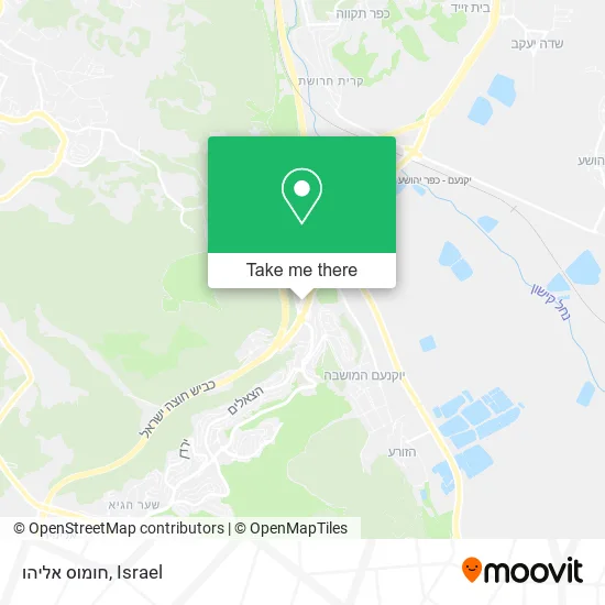 Карта חומוס אליהו