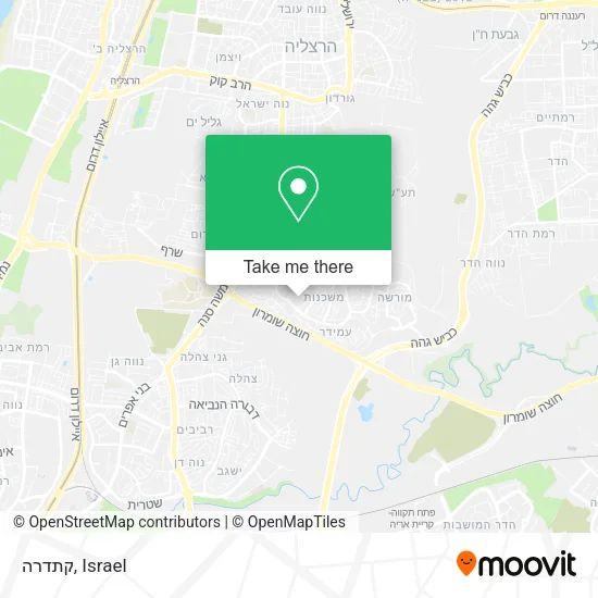 Карта קתדרה