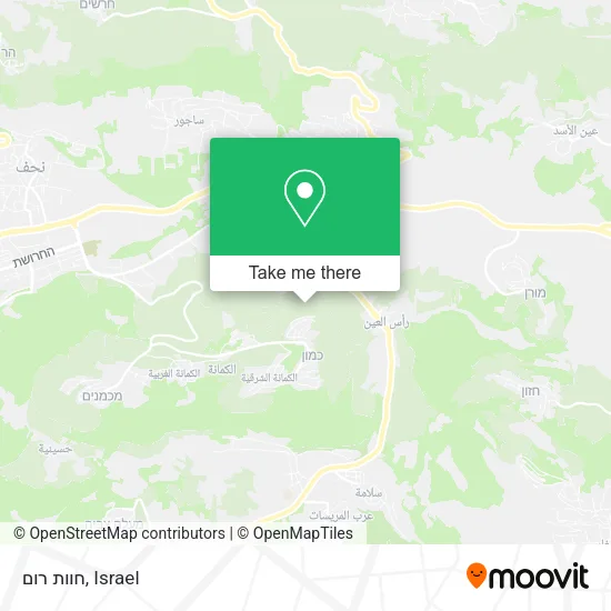 Карта חוות רום